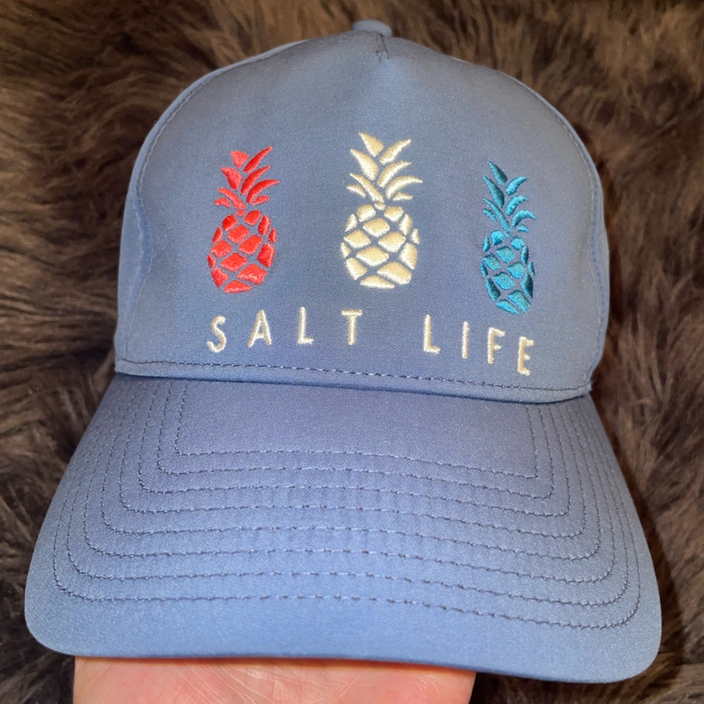 Salt Life Hat with Pineapple Design
